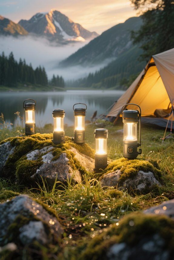 battery powered camping lights