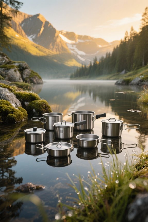 durable lightweight camping cookware