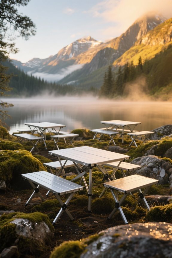 durable lightweight camping tables