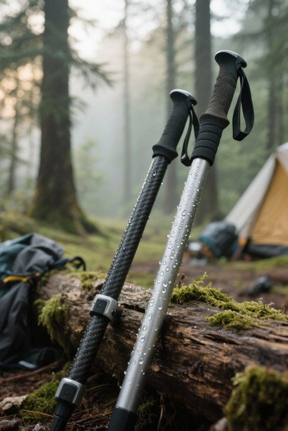 temperature impact on trekking poles
