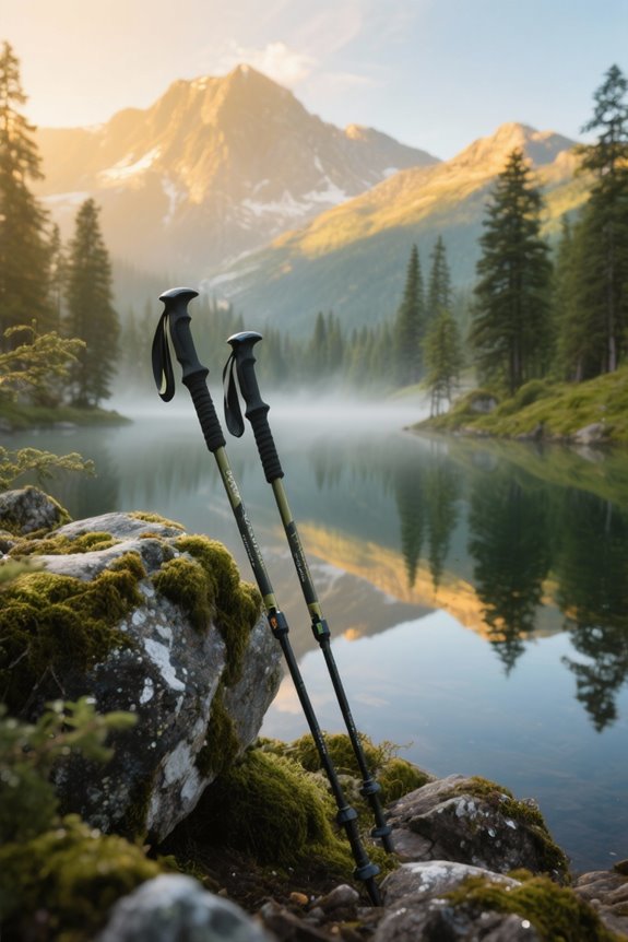 trekking pole weight management