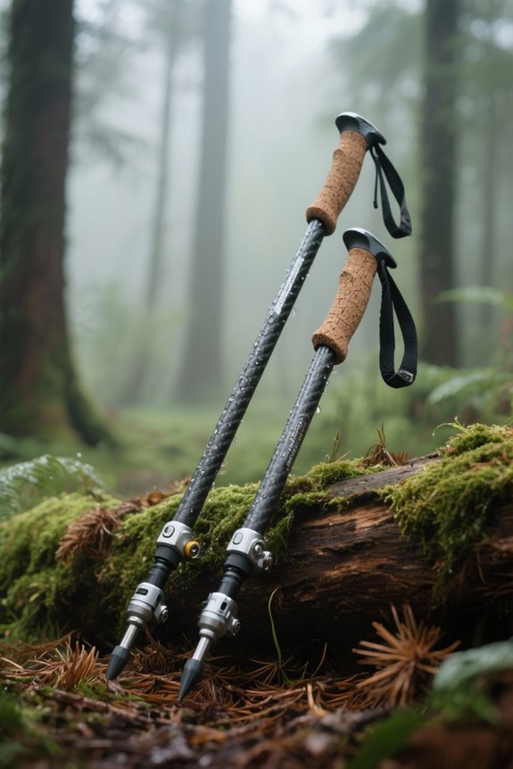 trekking poles enhance efficiency