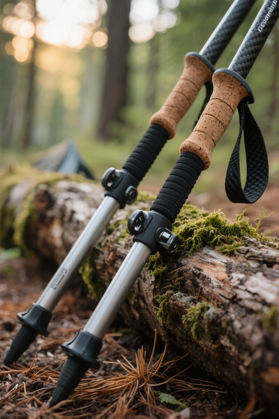 trekking poles handling comparison